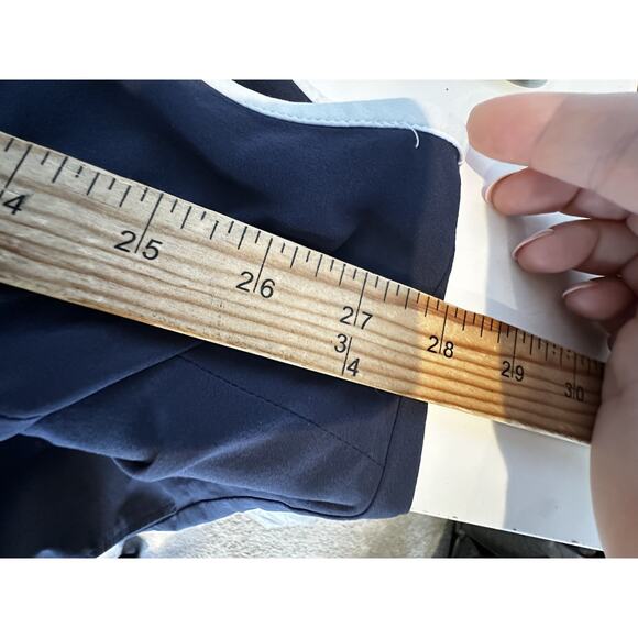 J. Jill Fit Plus Size 4X Women Lightweight Pullover Shift Dress Navy Blue AC5 - Picture 6 of 10